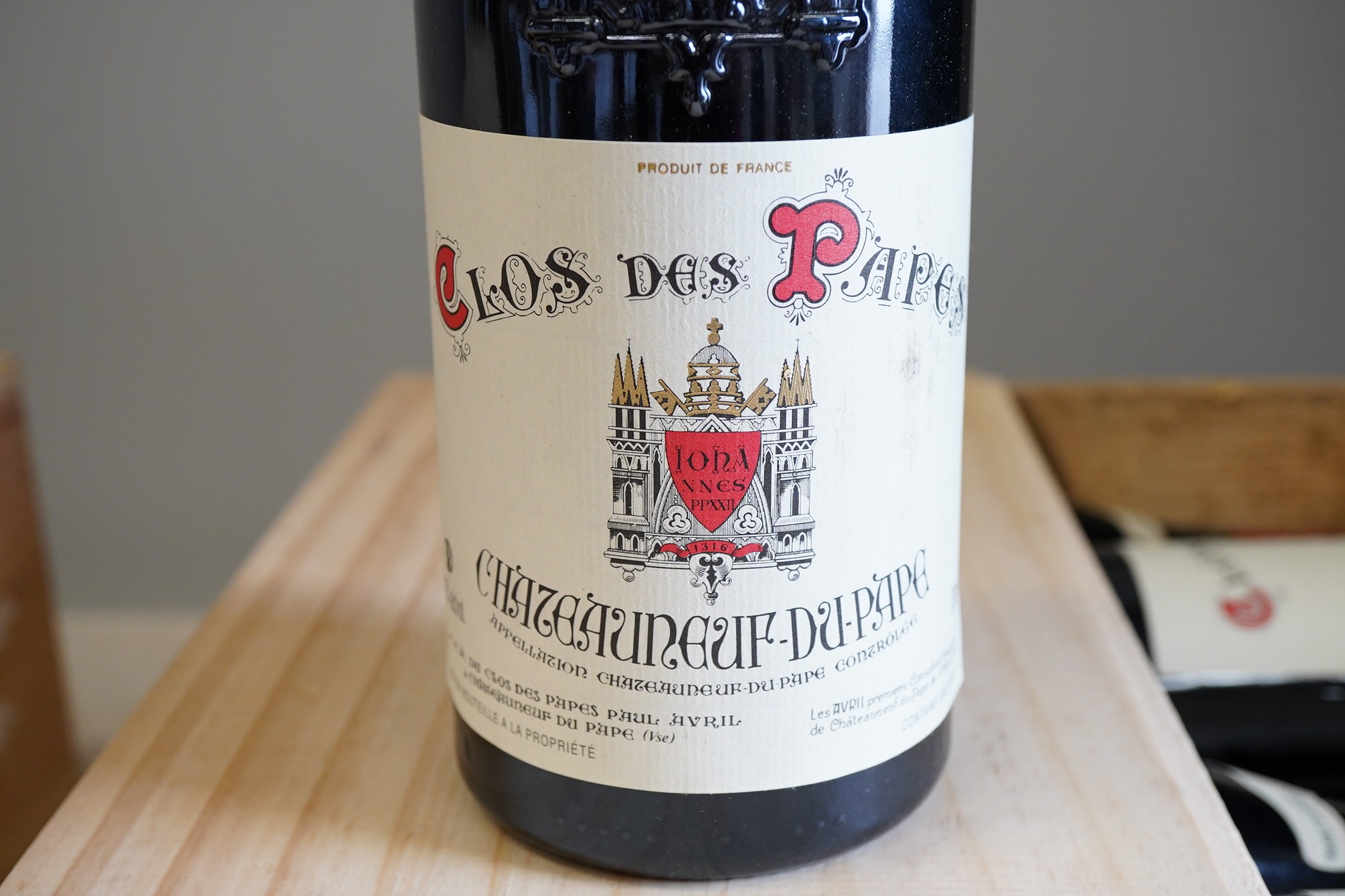 Paul Vincent Avril at Domaine du Clos des Papes, Chateauneuf du Pape Clos des Papes, 2006